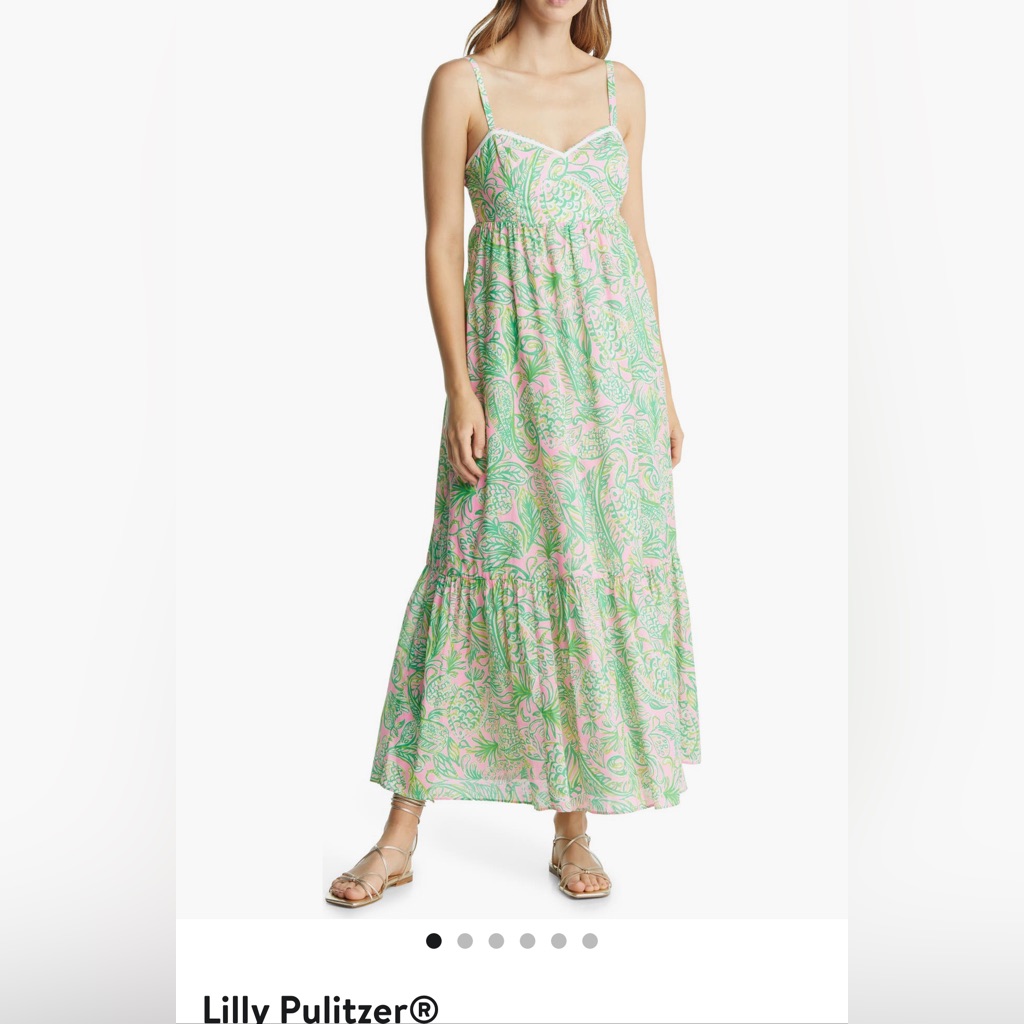 Lilly Pulitzer Hiedi Tropical Print. Size 10